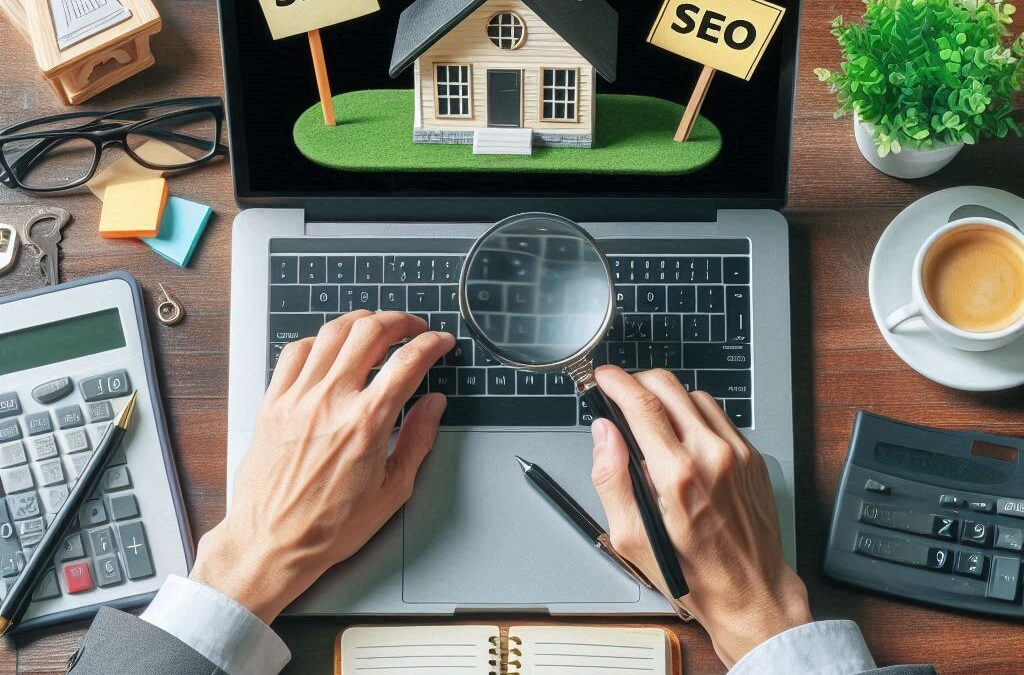 Imagen de SEO para inmobiliarias