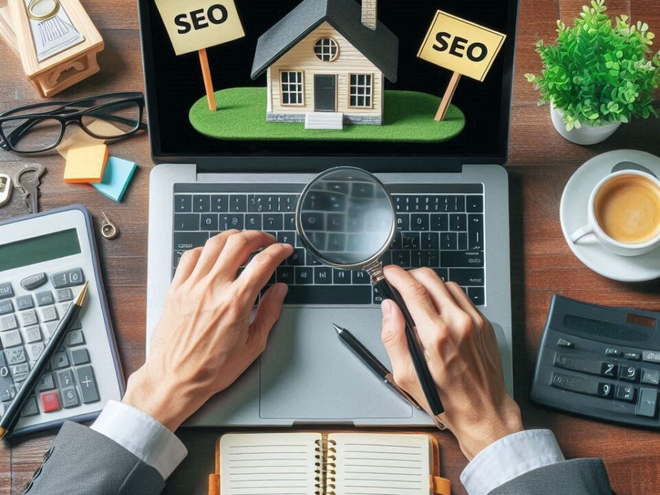 Imagen de SEO para inmobiliarias